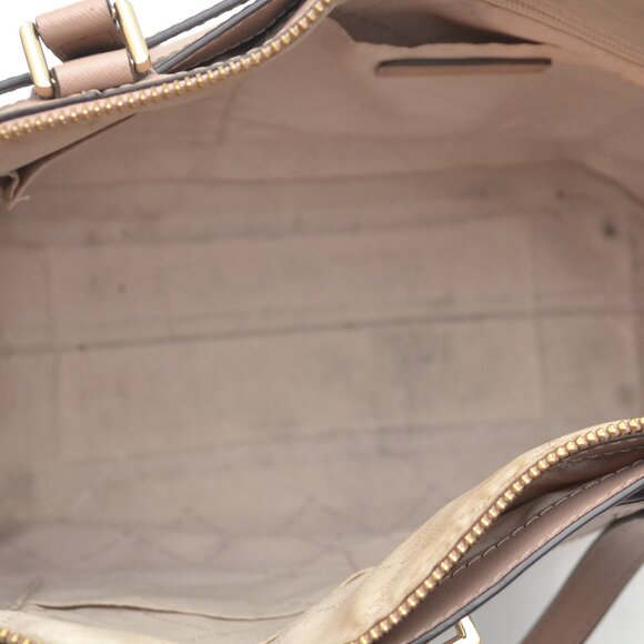 Michael Kors Large Leather Hamilton Traveler Satchel Pre Owned - Picture 9 of 9